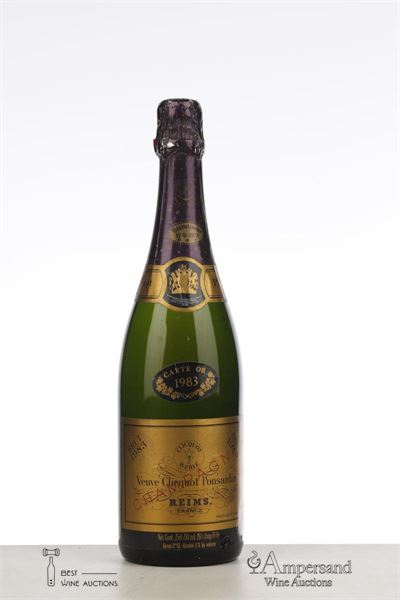 VEUVE CLICQUOT PONSARDIN 1983 - Veuve Clicquot Ponsardin - 1 Bottle