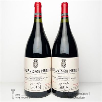 CHAMBOLLE MUSIGNY 2015 - Comte de Vogue - 2 Magnums