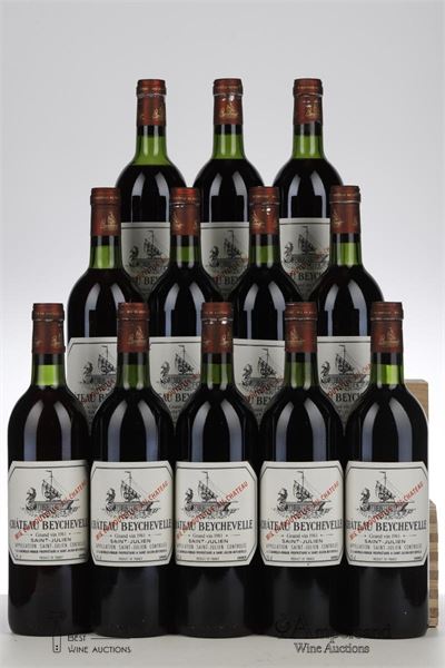 BEYCHEVELLE 1981 - Mc - 12 Bottles - Owc 12