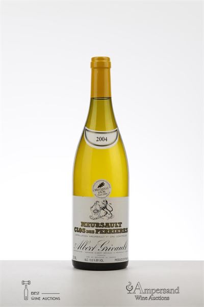 MEURSAULT CLOS DES PERRIERES 2004 - Albert Grivault - 1 Bottle