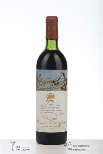 MOUTON ROTHSCHILD 1981 - Mc - 1 Bottle