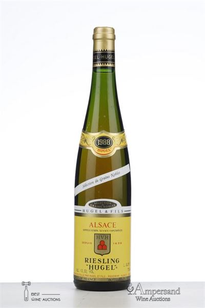 RIESLING SELECTION DE GRAINS NOBLES 1988 - Hugel - 1 Bottle