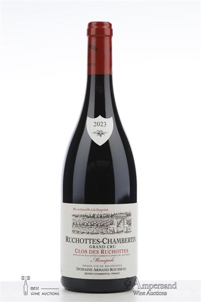 RUCHOTTES CHAMBERTIN CLOS DES RUCHOTTES 2023 - Armand Rousseau - 1 Bottle