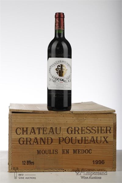 GRESSIER GRAND POUJEAUX 1996 - Mc - 12 Bottles - Owc 12