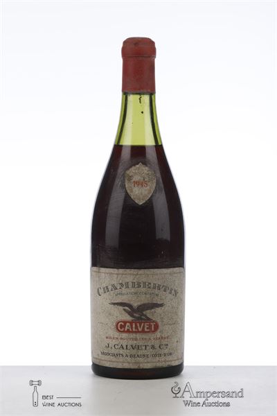 CHAMBERTIN 1945 - Calvet - 1 Bottle
