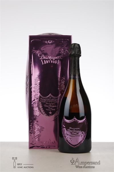 DOM PERIGNON ROSE LADY GAGA 2008 - Moet et Chandon - 1 Bottle - Metal Box