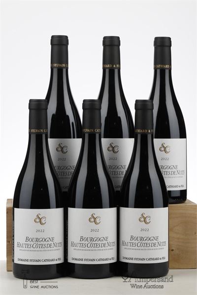 BOURGOGNE HAUTES COTES DE NUITS 2022 - Sylvain Cathiard - 6 Bottles