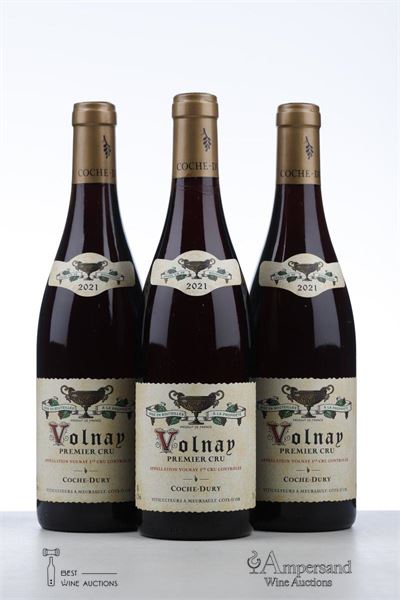 VOLNAY 1ER CRU 2021 - Coche Dury - 3 Bottles
