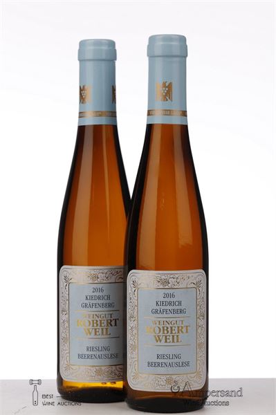 RIESLING KIEDRICH GRAFFENBERG BEERENAUSLESE 2016 - Robert Weil - 2 x 0,375Ltr