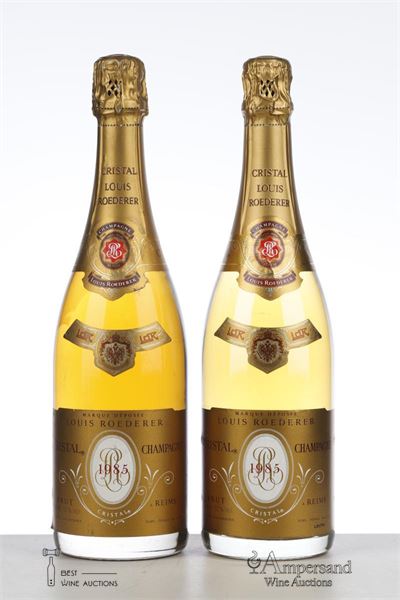CRISTAL ROEDERER 1985 - Louis roederer - 2 Bottles