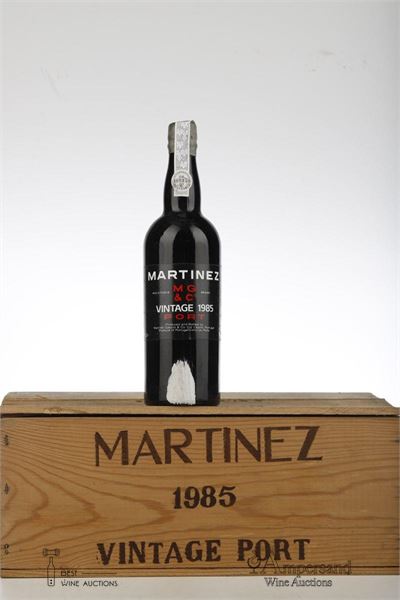 MARTINEZ VINTAGE PORT 1985 - Martinez - 6 Bottles - Owc 6