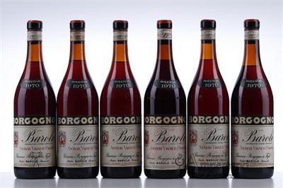 BAROLO RISERVA 1970 - Giacomo Borgogno - 11 Bottles