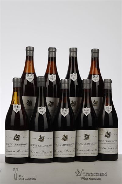 BEAUNE CHAMPIMONTS 1983 - Chanson - Mb - 9 Bottles