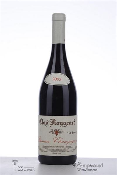 CLOS ROUGEARD LE BOURG 2003 - Clos Rougeard - Foucault - 1 Bottle