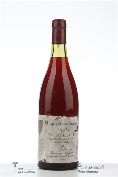 HOSPICES DE BEAUNE MONTHELIE CUVEE LEBELIN 1978 - Nazarin de Berghese - 1 Bottle