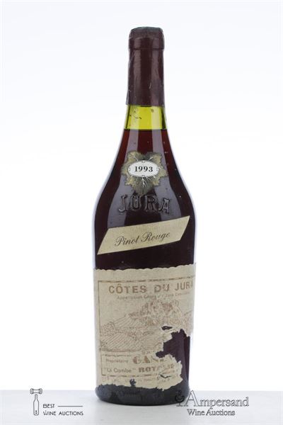 COTES DU JURA SOUS LA ROCHE LA COMBE ROTALIER PINOT ROUGE 1993 - Ganevat - 1 Bottle