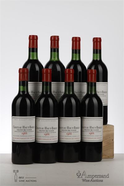 HAUT BAILLY 1966 - Mc - 8 Bottles - Owc 12