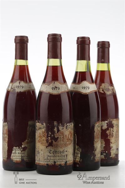CORTON 1979 - Domaine des Hautes Chappeles - 4 Bottles