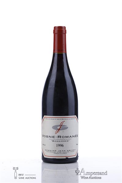 VOSNE ROMANEE BOSSIERES 1996 - Jean Grivot - 1 Bottle