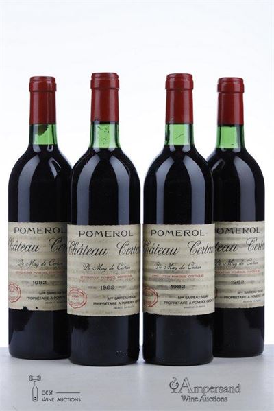 CERTAN DE MAY 1982 - Mc - 4 Bottles