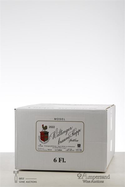 RIESLING WILTINGER BRAUNE KUPP SPATLESE 2022 - Egon Muller - 6 Bottles - Oc 6