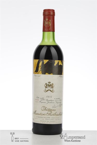 MOUTON ROTHSCHILD 1974 - Mc - 1 Bottle