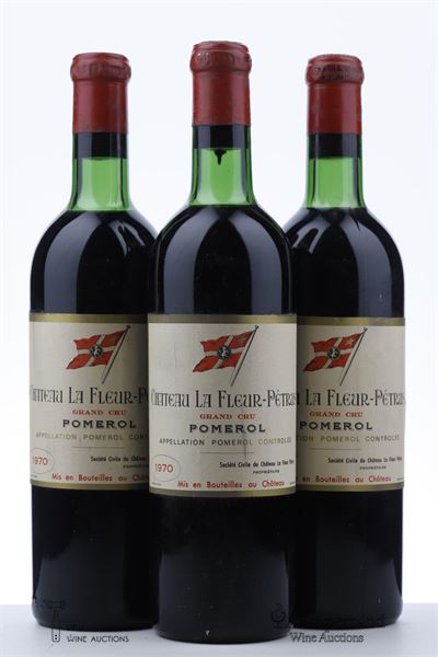LA FLEUR PETRUS 1970 - Mc - 3 Bottles
