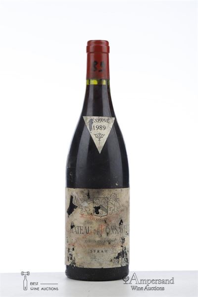 CHATEAU DE FONSALETTE SYRAH 1989 - Reynaud - 1 Bottle