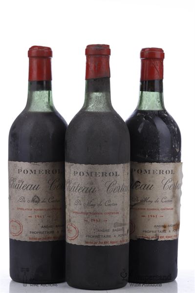CERTAN DE MAY 1961 - Jean Nony - 3 Bottles