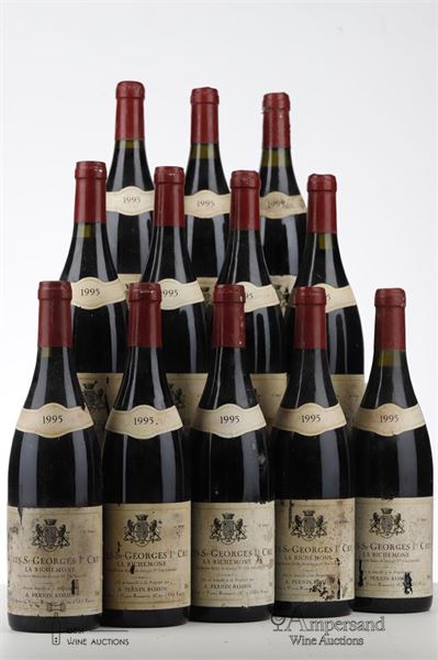 NUITS ST GEORGES LA RICHEMONE 1995 - Pernin Rossin - 12 Bottles