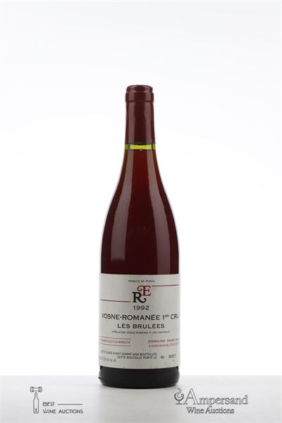 VOSNE ROMANEE LES BRULEES 1992 - Rene Engel - 1 Bottle