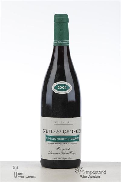 NUITS ST GEORGES CLOS DES PORRETS ST GEORGES 2004 - Henri Gouges - 1 Bottle