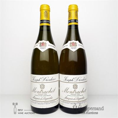 MONTRACHET MARQUIS DE LAGUICHE 1997 - Joseph Drouhin - 2 Bottles