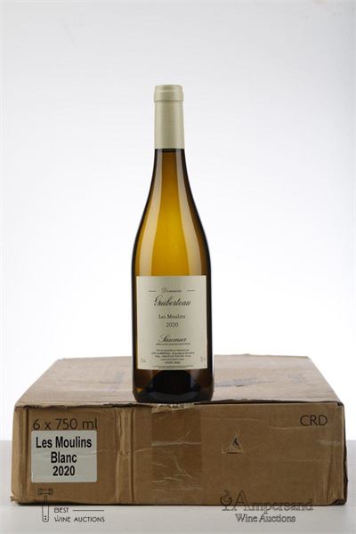 SAUMUR BLANC LES MOULINS 2020 - Guiberteau - 6 Bottles - Oc 6
