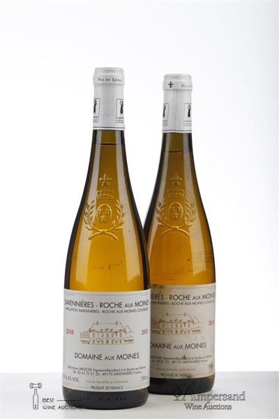 SAVENNIERES ROCHE AUX MOINES  2010 - Domaine aux Moines - 2 Bottles
