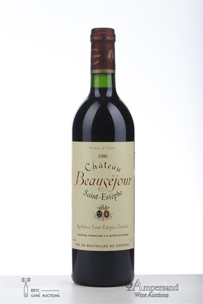 BEAUSEJOUR 1986 - Mc - 1 Bottle