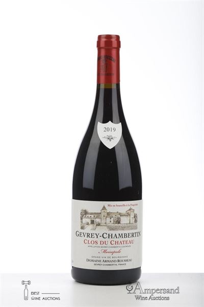 GEVREY CHAMBERTIN CLOS DU CHATEAU 2019 - Armand Rousseau - 1 Bottle