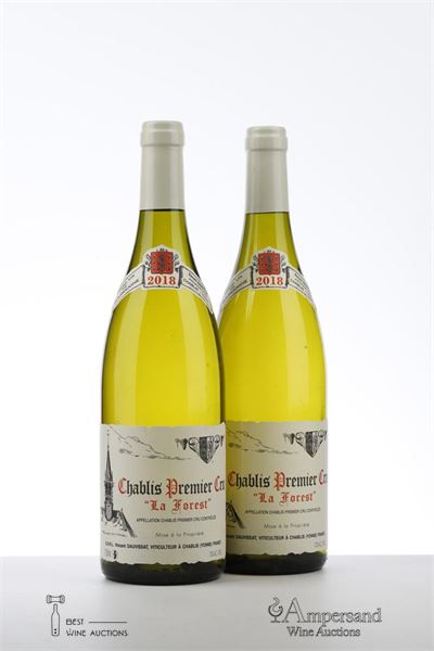 CHABLIS LA FOREST 2018 - Vincent Dauvissat - 2 Bottles