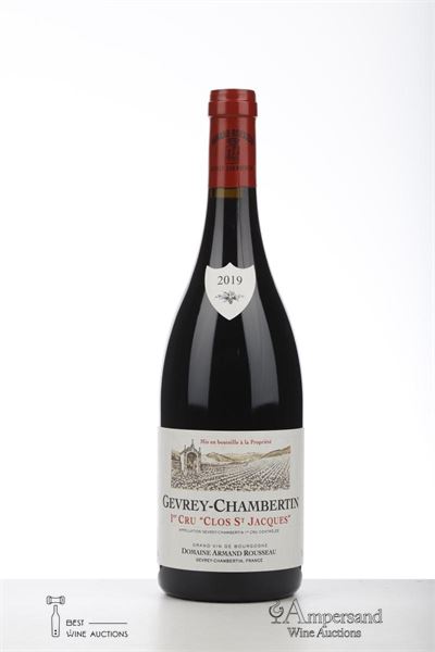 GEVREY CHAMBERTIN CLOS ST JACQUES 2019 - Armand Rousseau - 1 Bottle