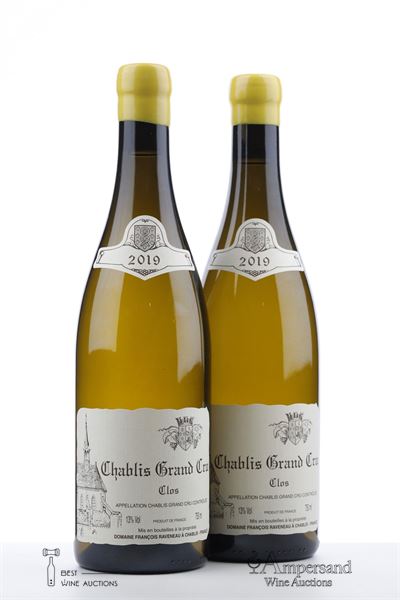 CHABLIS CLOS 2019 - Francois Raveneau - 2 Bottles