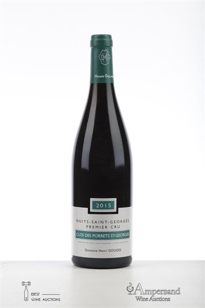 NUITS ST GEORGES CLOS DES PORRETS ST GEORGES 2015 - Henri Gouges - 1 Bottle