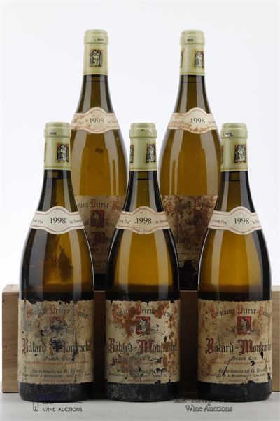 BATARD MONTRACHET 1998 - Prieur Brunet - 5 Bottles