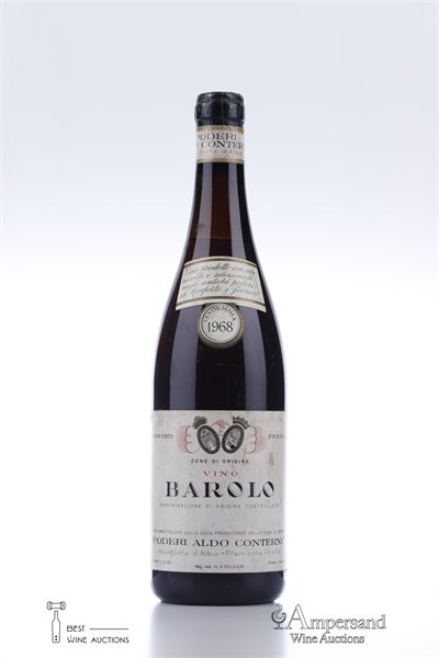 BAROLO MONFORTE PERNO 1968 - Aldo Conterno - 1 Bottle
