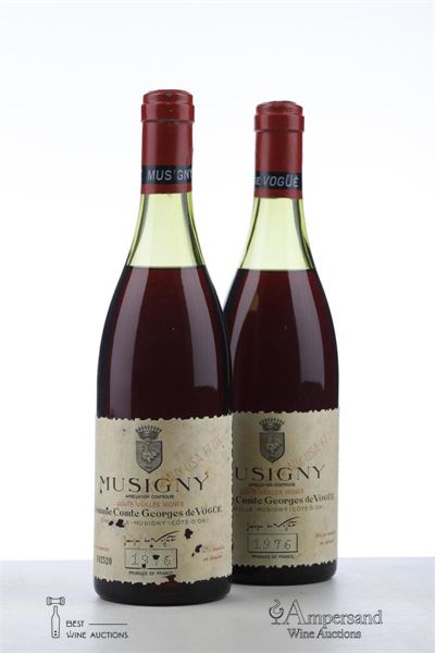 MUSIGNY VIEILLES VIGNES 1976 - Comte de Vogue - 2 Bottles