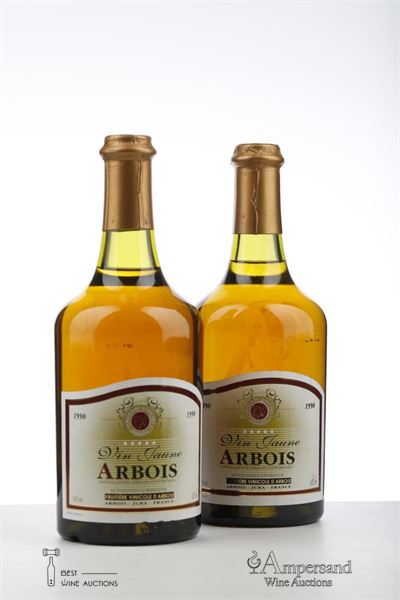 VIN JAUNE D'ARBOIS 1990 - Fruitiere Vinicole d'Arbois - 2 x 0,620Ltr