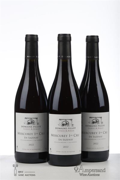 MERCUREY EN SAZENAY 2022 - Domaine Pillot - 3 Bottles