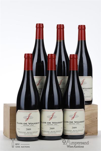 CLOS VOUGEOT 2009 - Jean Grivot - 6 Bottles