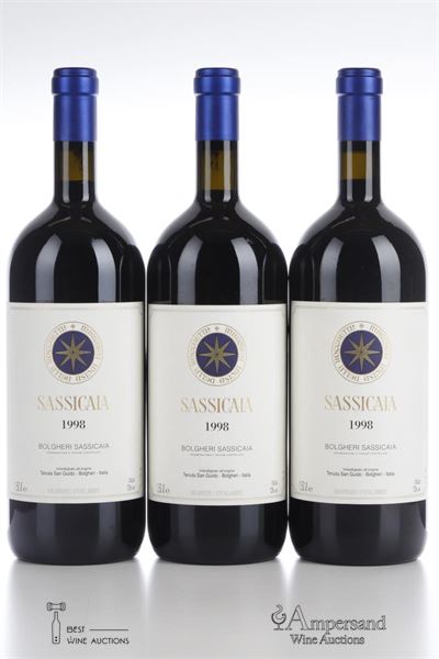 SASSICAIA 1998 - Tenuta San Guido - 3 Magnums - Owc 3