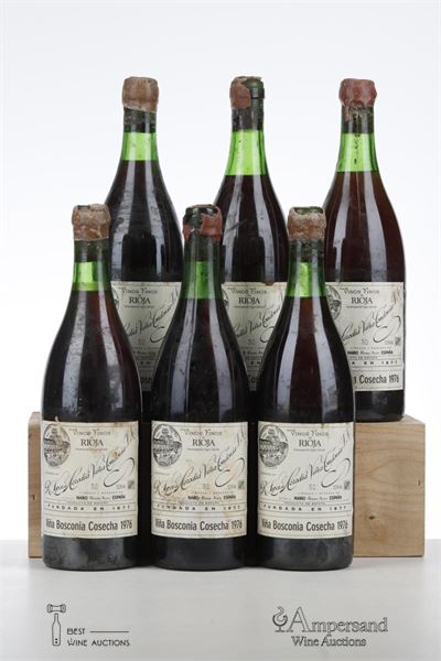 VINA BOSCONIA GRAN RESERVA 1976 - Lopez de Heredia - 6 Bottles