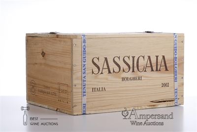 SASSICAIA 2002 - Tenuta San Guido - 6 Bottles - Owc 6